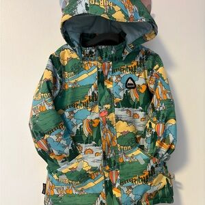 Burton Kids' Adventure Print Winter Jacket